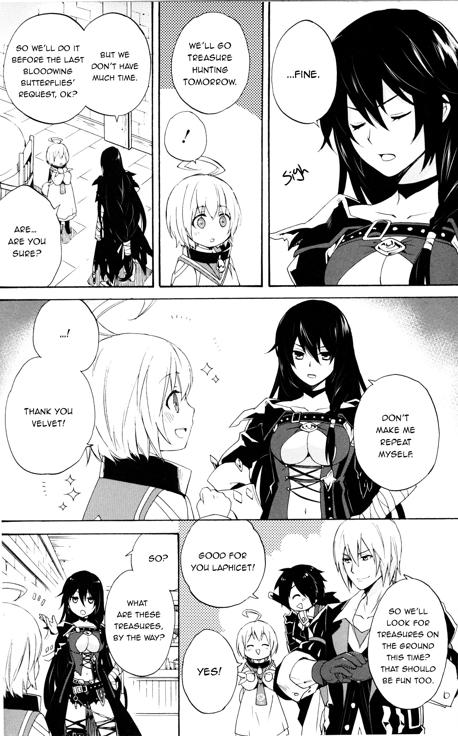 Tales Of Berseria Comic Anthology - Vol.1 Chapter 11 : Let S Look For Treasure!