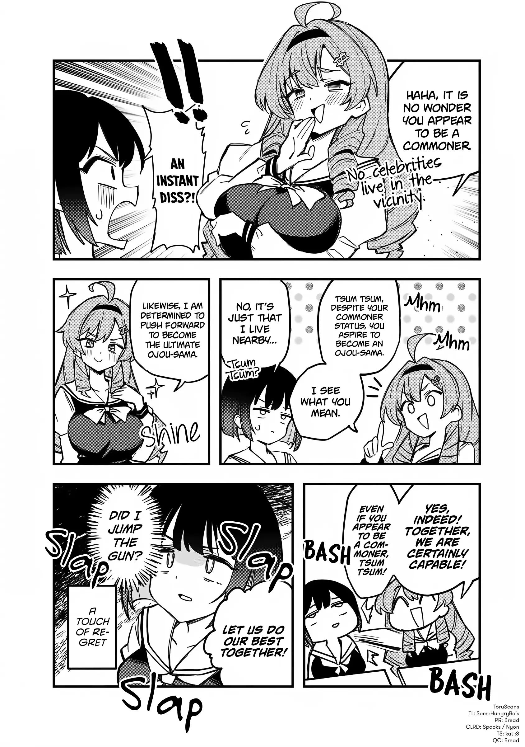 Bakushin Ojou-Sama Dou! - Chapter 3: A Commoner Indeed