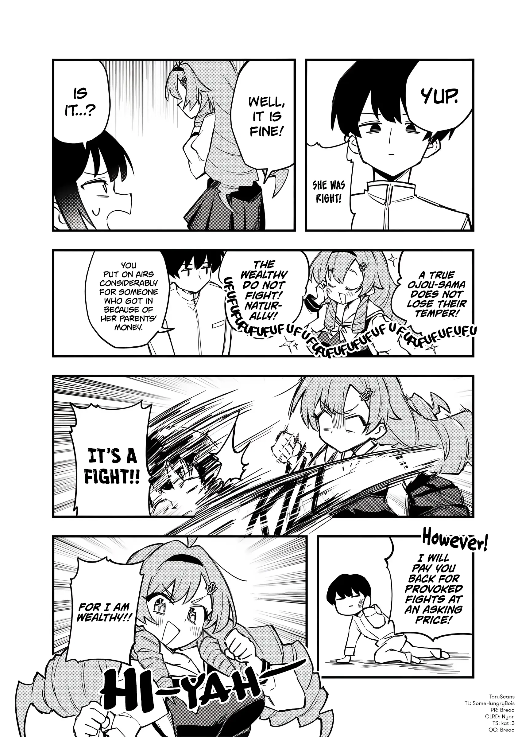 Bakushin Ojou-Sama Dou! - Chapter 5: A Fight Indeed