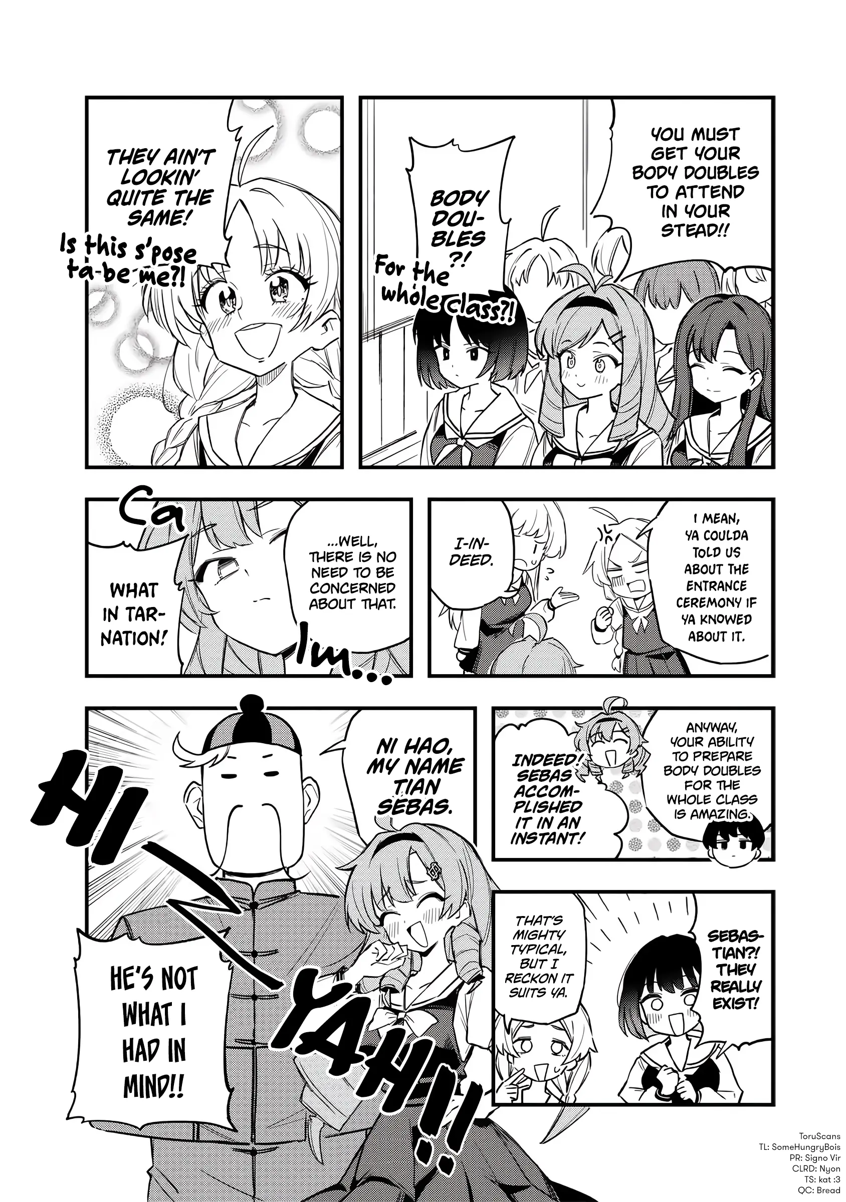 Bakushin Ojou-Sama Dou! - Chapter 7: Body Doubles Indeed