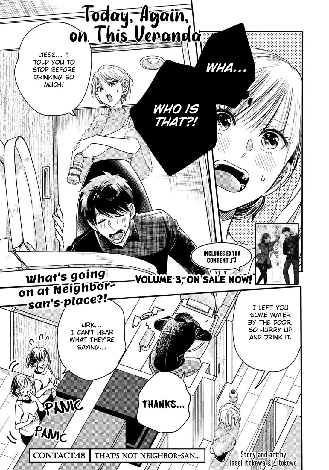 Kyou Mo Beranda De - Chapter 48: That’s Not Neighbor-San...