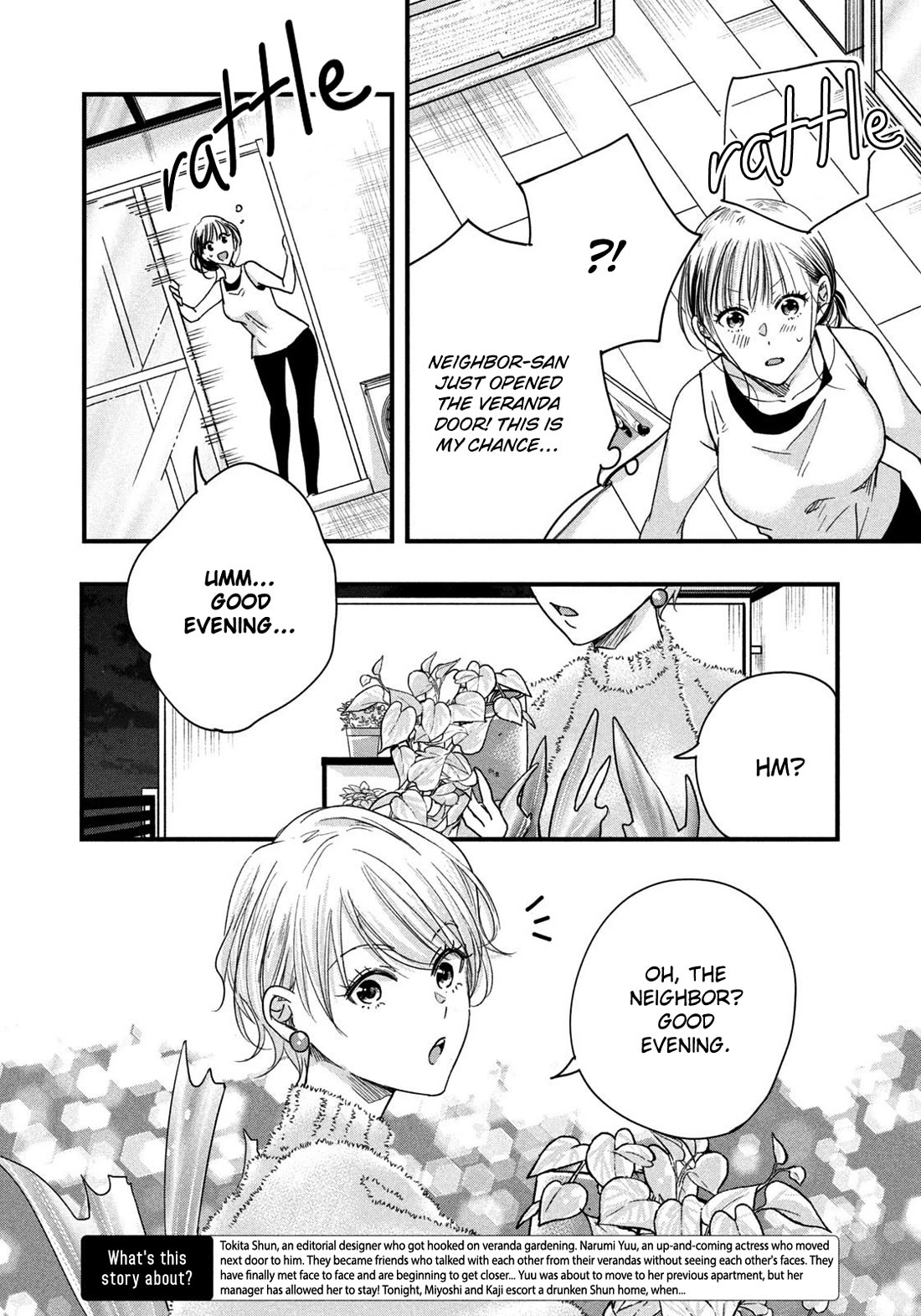 Kyou Mo Beranda De - Chapter 48: That’s Not Neighbor-San...