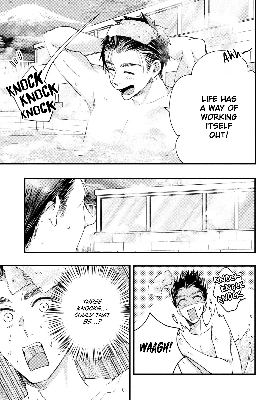 Kyou Mo Beranda De - Vol.4 Chapter 45: A Bath, In Spring.