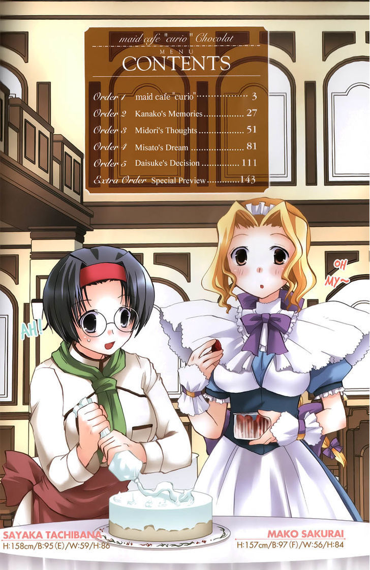 Chocolat - Maid Cafe "Curio" - Vol.1 Chapter 1 : Maid Cafe "Curio"