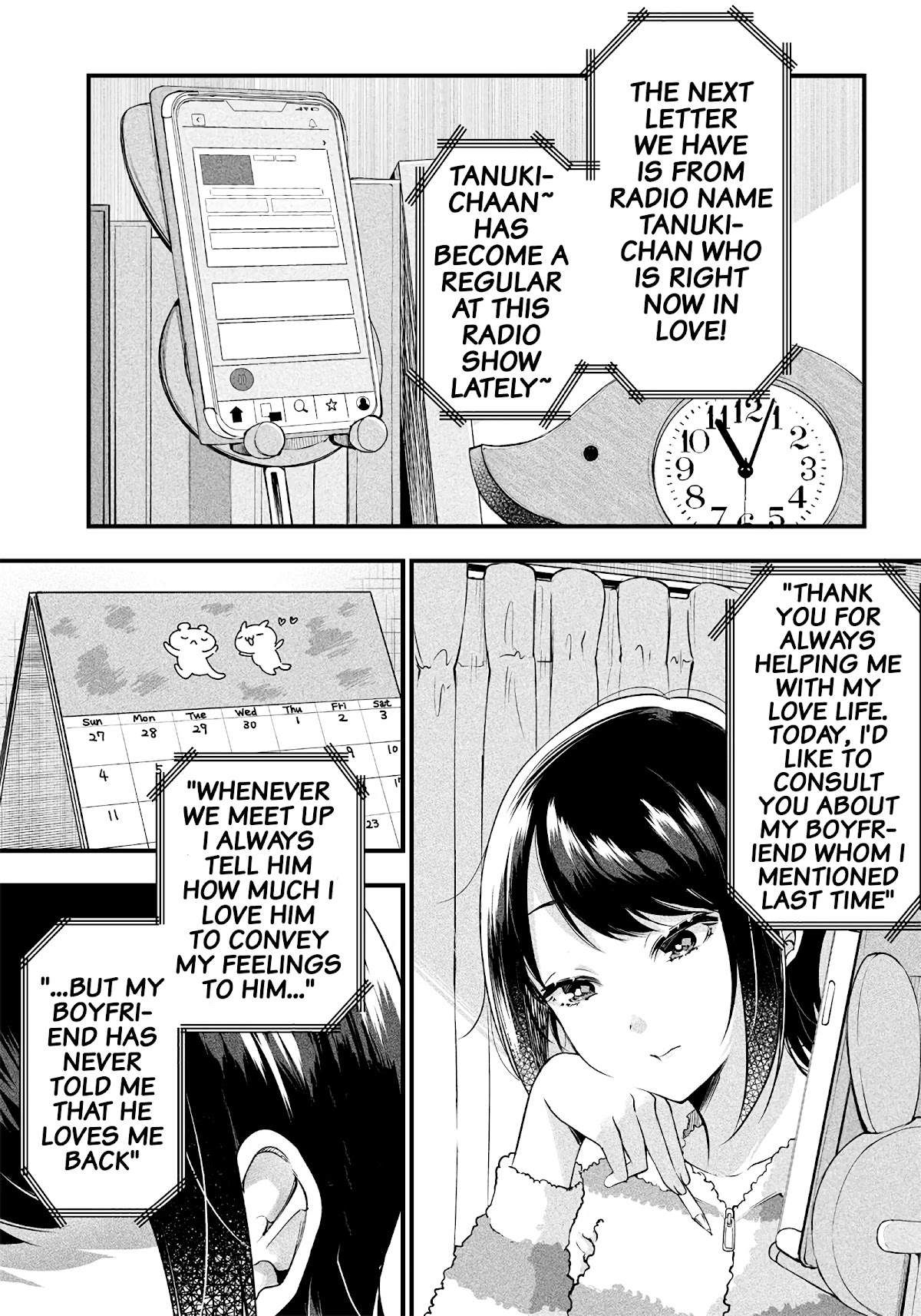 Yuzukawa-San Wa, Sasshite Hoshii. - Chapter 8: I Wanted You To Say You Love Me