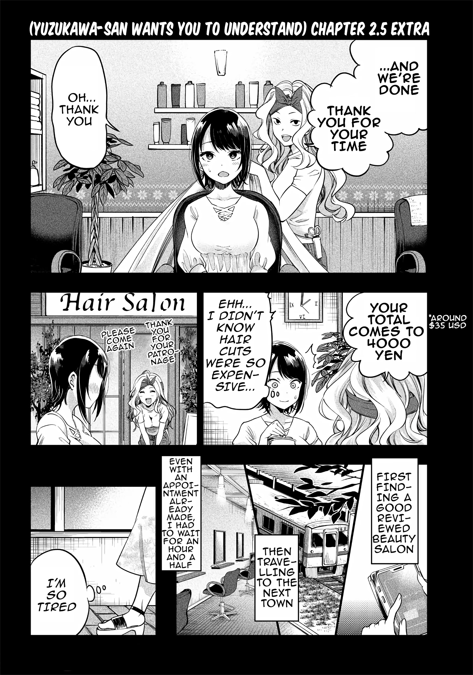 Yuzukawa-San Wa, Sasshite Hoshii. - Chapter 2.5: Extra 2