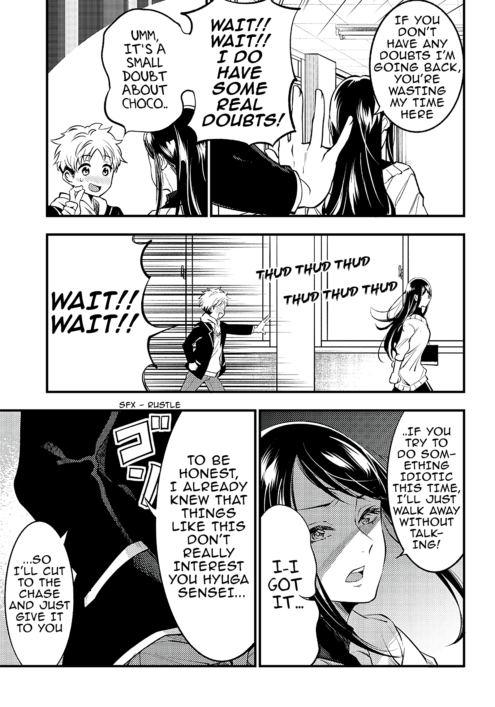 Yuzukawa-San Wa, Sasshite Hoshii. - Chapter 32: I Want You To Accept My Chocolate