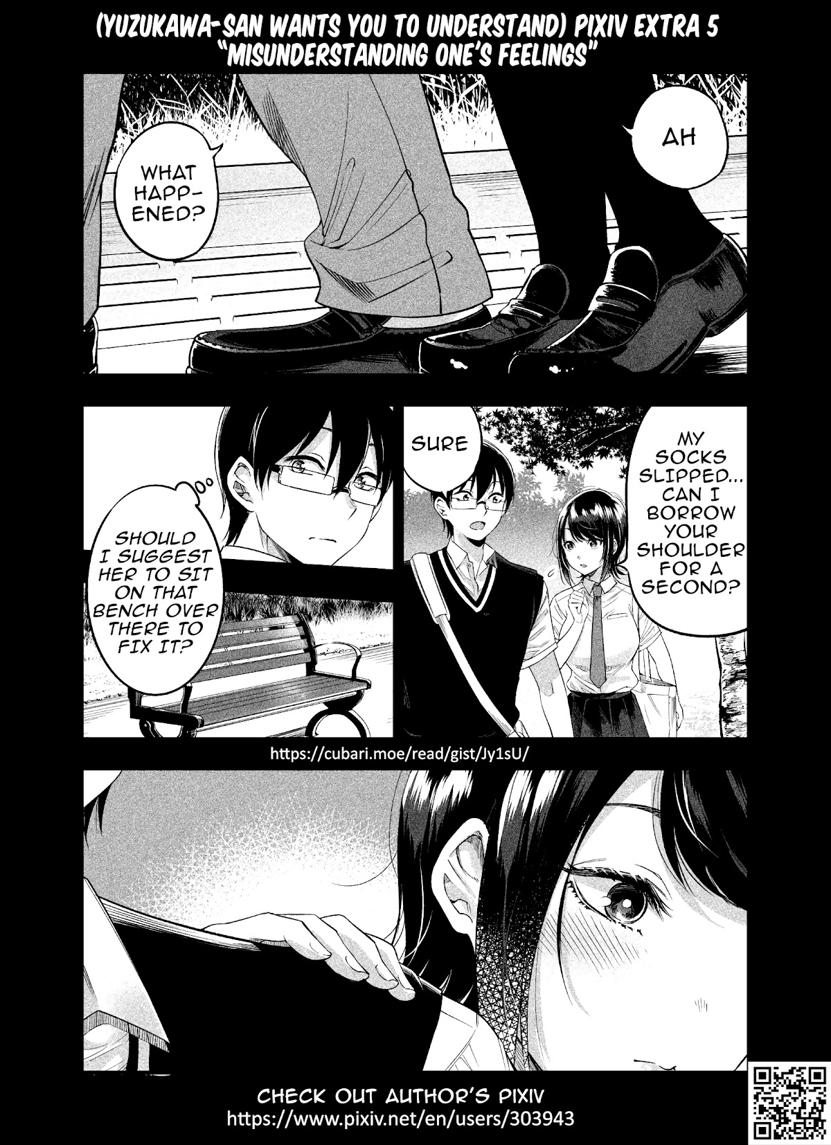 Yuzukawa-San Wa, Sasshite Hoshii. - Chapter 7.6: Misunderstanding One's Feelings