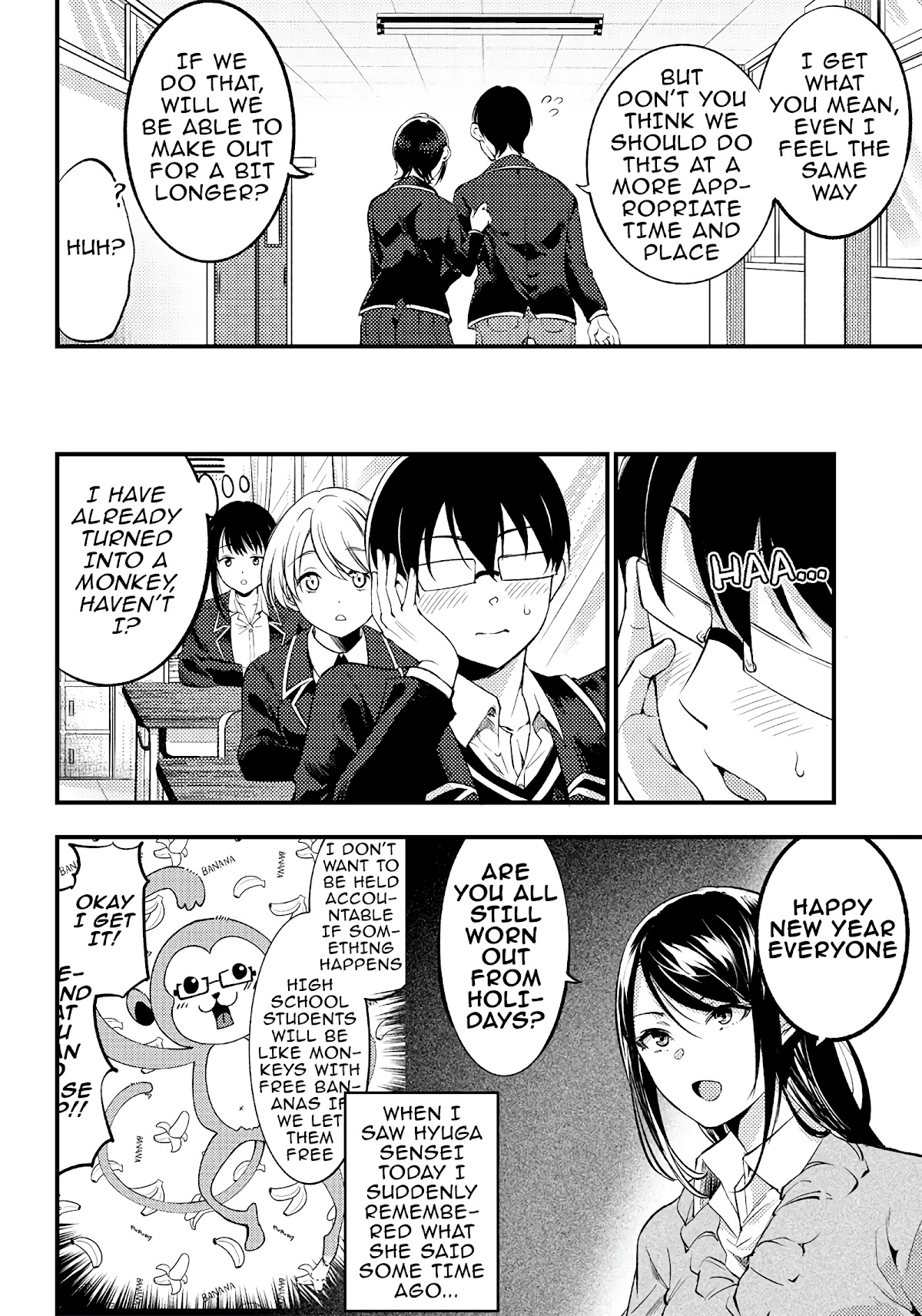 Yuzukawa-San Wa, Sasshite Hoshii. - Chapter 30: Which One Will You Choose, Kissing Or Studying?