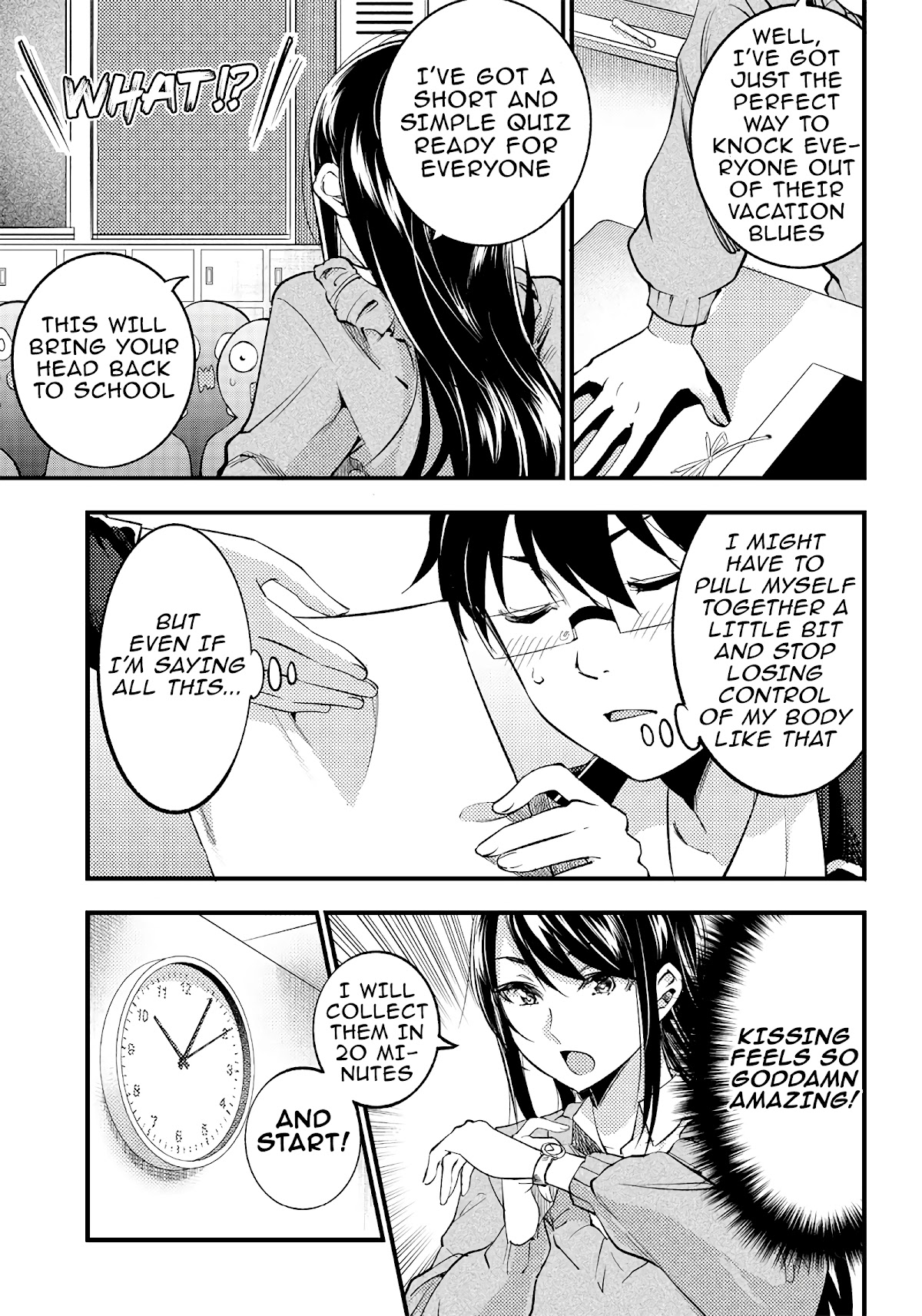 Yuzukawa-San Wa, Sasshite Hoshii. - Chapter 30: Which One Will You Choose, Kissing Or Studying?