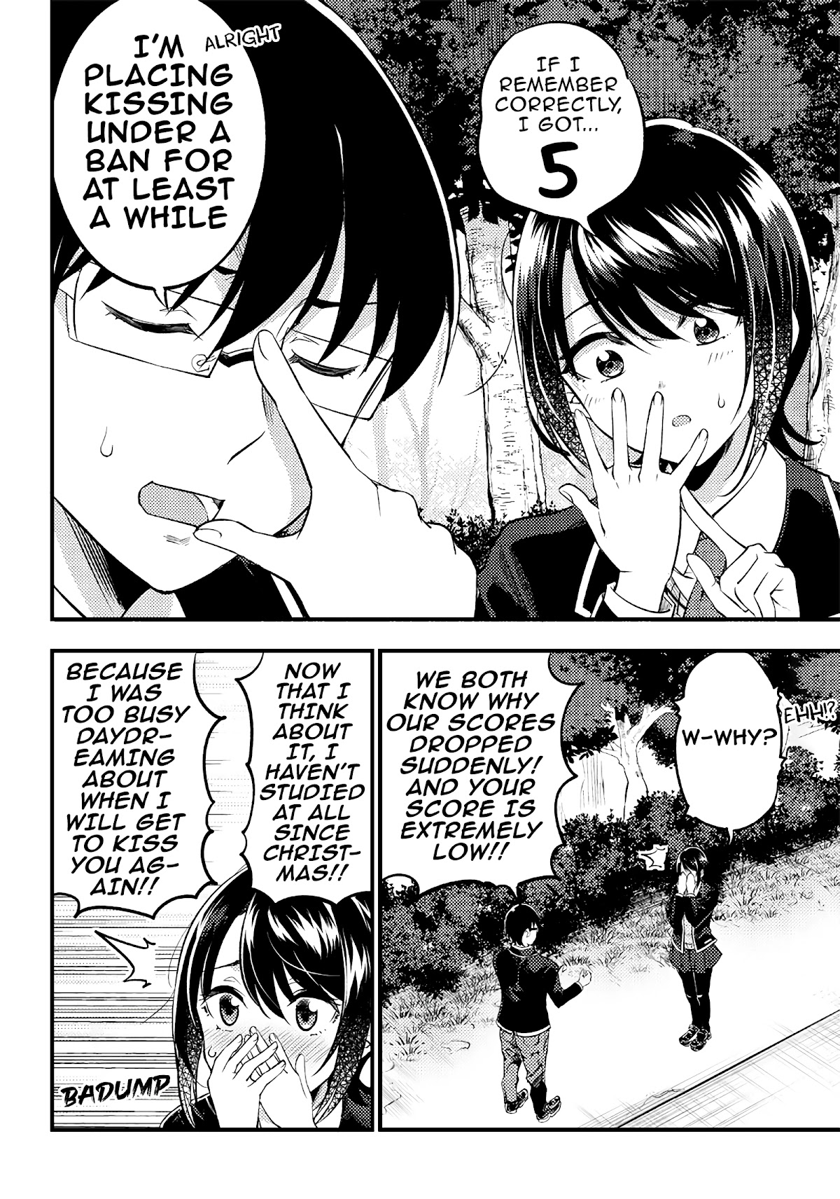 Yuzukawa-San Wa, Sasshite Hoshii. - Chapter 30: Which One Will You Choose, Kissing Or Studying?