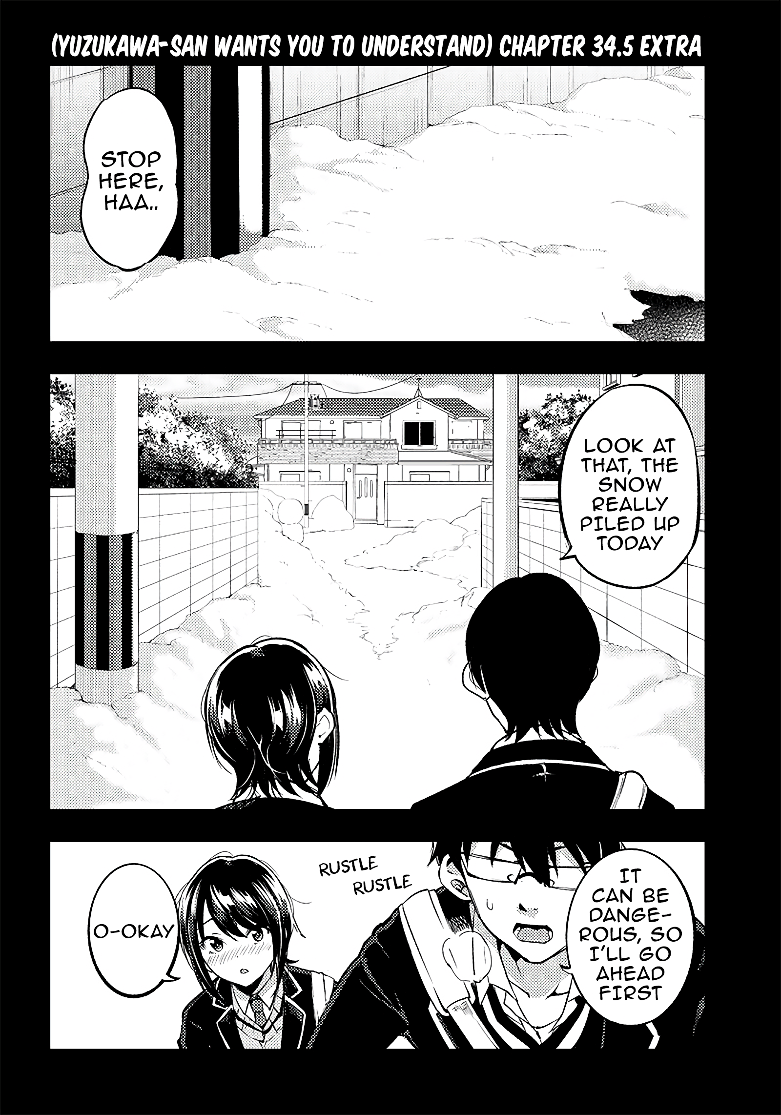 Yuzukawa-San Wa, Sasshite Hoshii. - Chapter 34.5: Extra 34