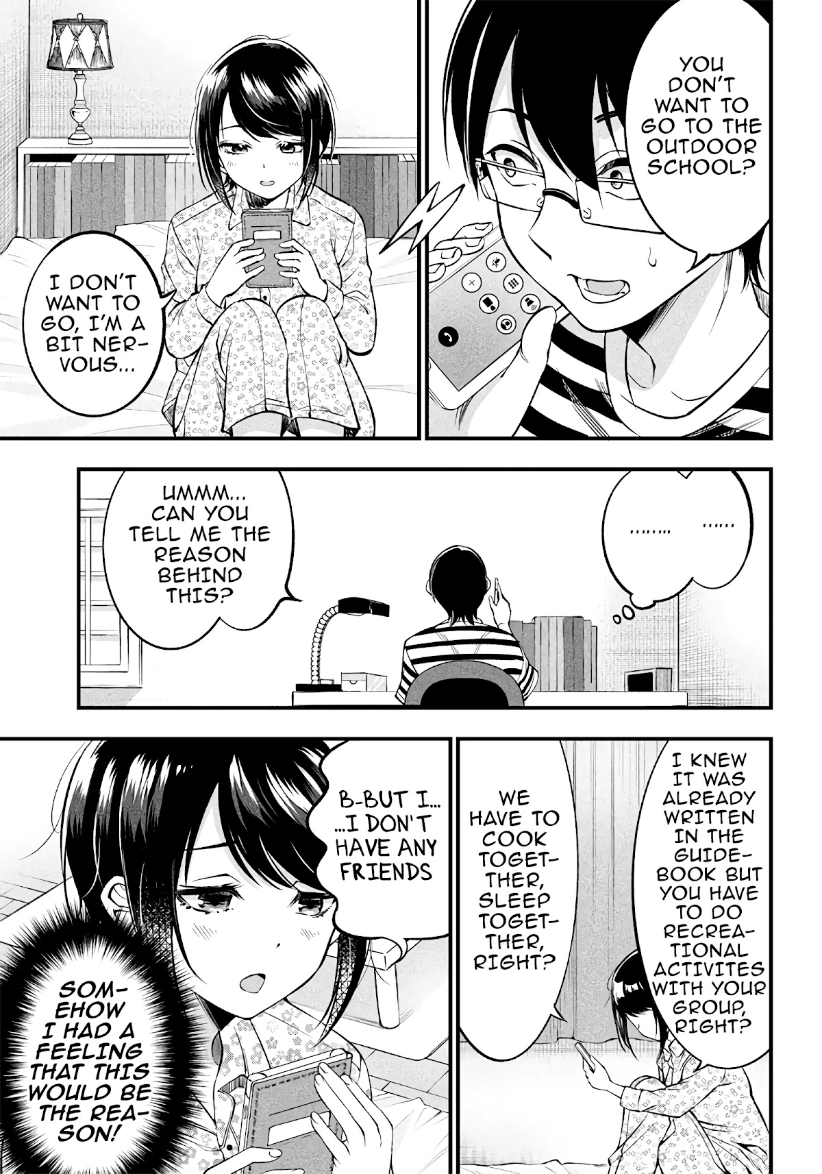 Yuzukawa-San Wa, Sasshite Hoshii. - Chapter 19: Let's Go To The Outdoor School (Part 1)