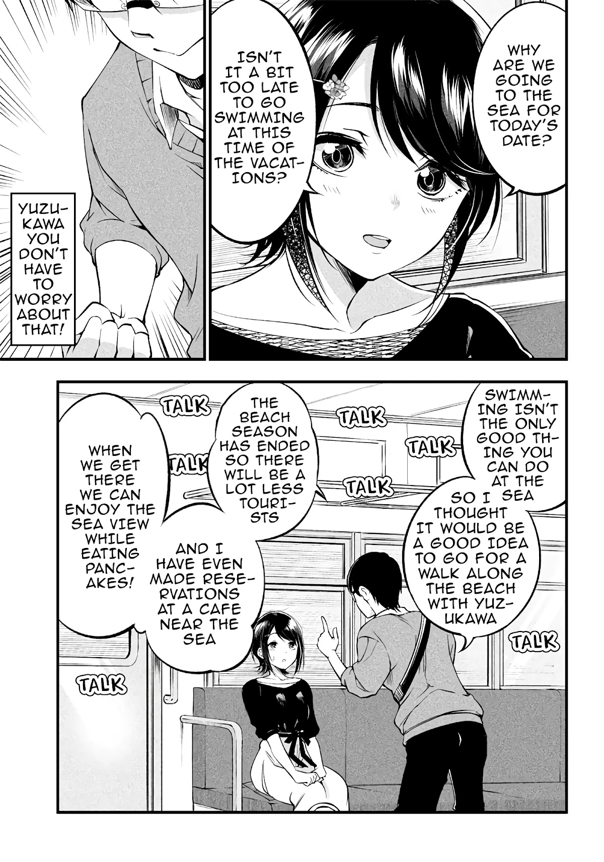 Yuzukawa-San Wa, Sasshite Hoshii. - Chapter 17: I Wanted You To Kiss Me On My Lips