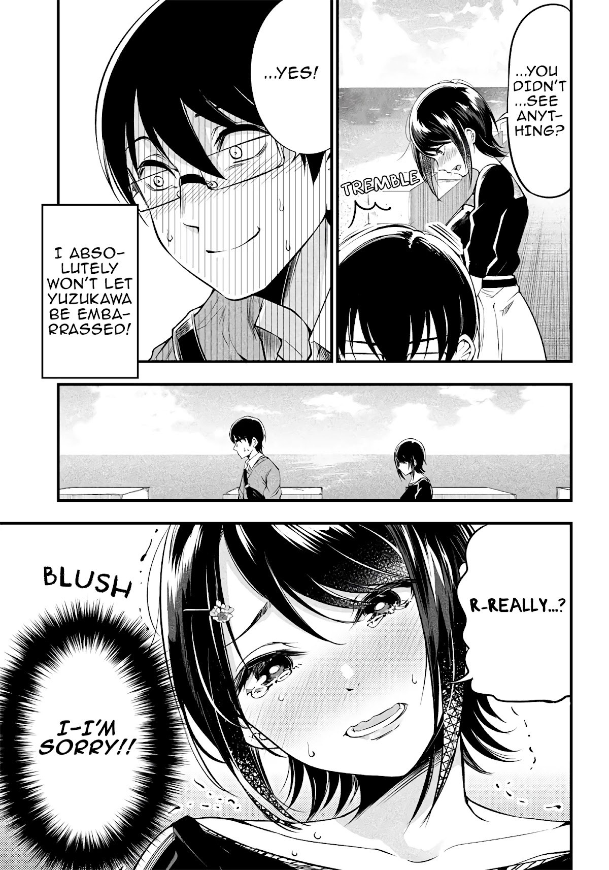 Yuzukawa-San Wa, Sasshite Hoshii. - Chapter 17: I Wanted You To Kiss Me On My Lips