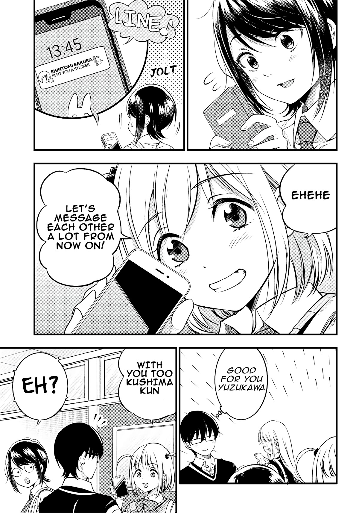 Yuzukawa-San Wa, Sasshite Hoshii. - Chapter 23: I Want You To Come Along With Me For Lunch