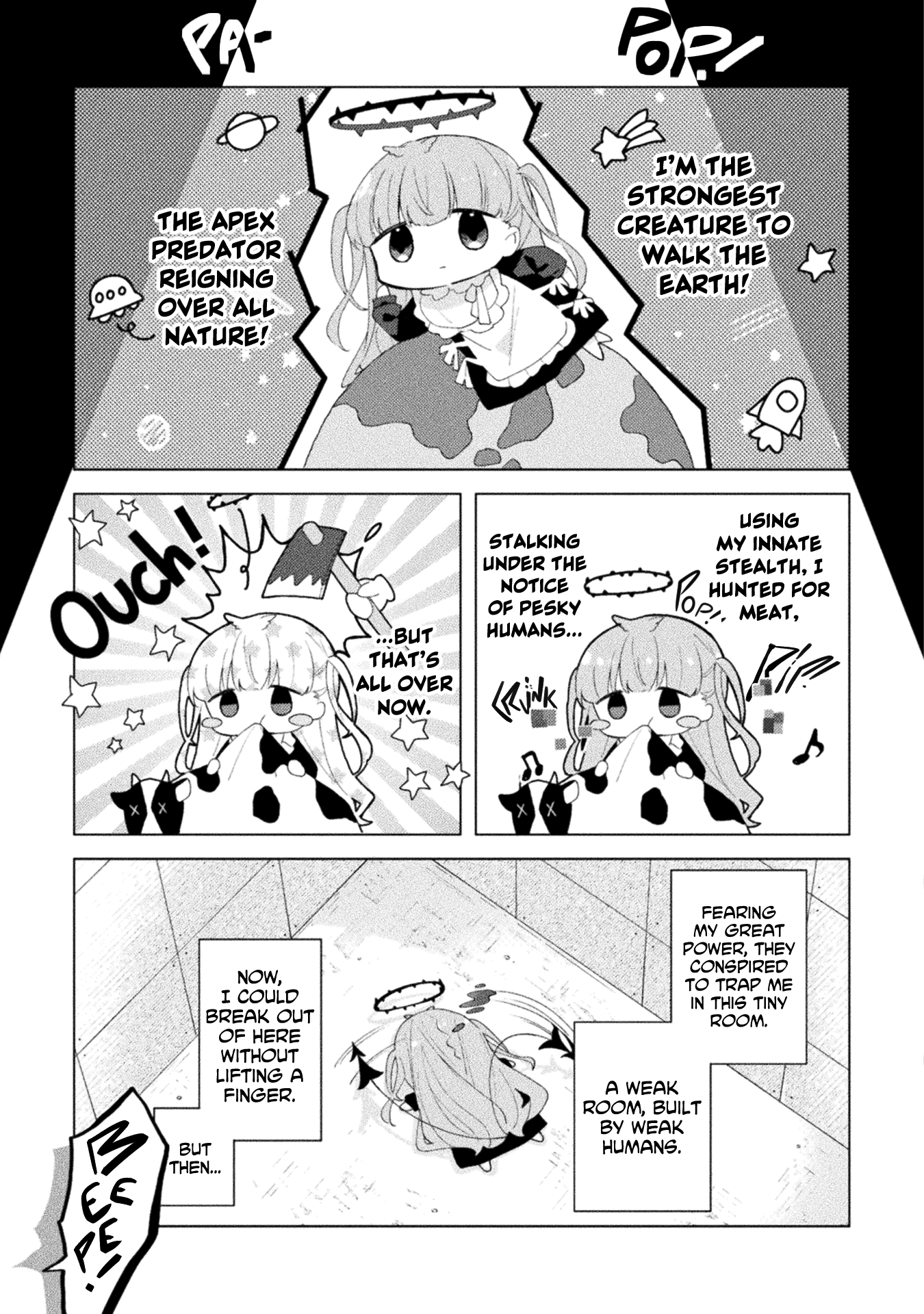 Harapeko Kopeko Wa Niku To Sumu! - Chapter 2: Screech X Monster