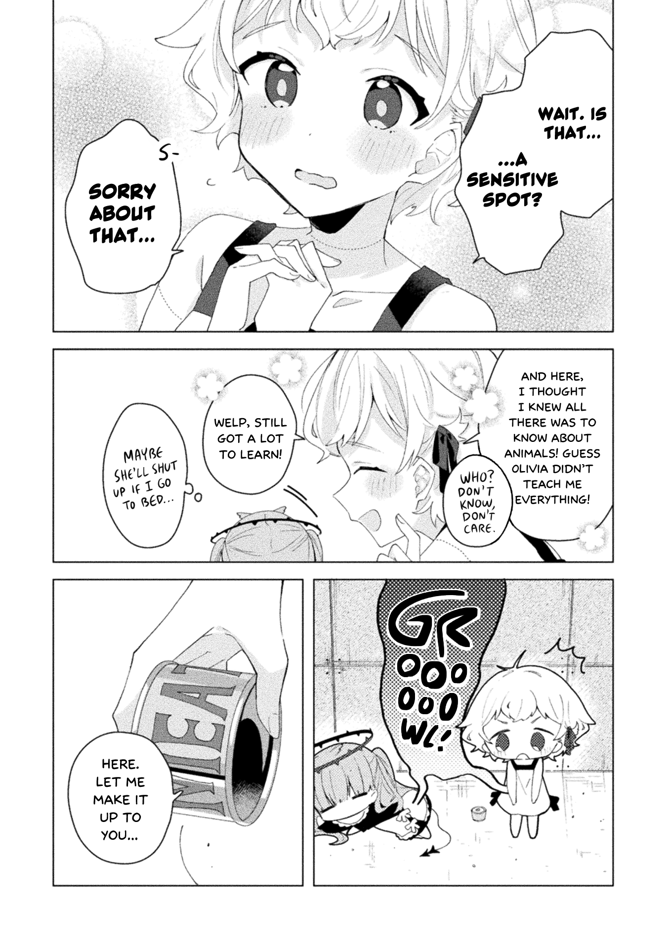 Harapeko Kopeko Wa Niku To Sumu! - Chapter 2: Screech X Monster