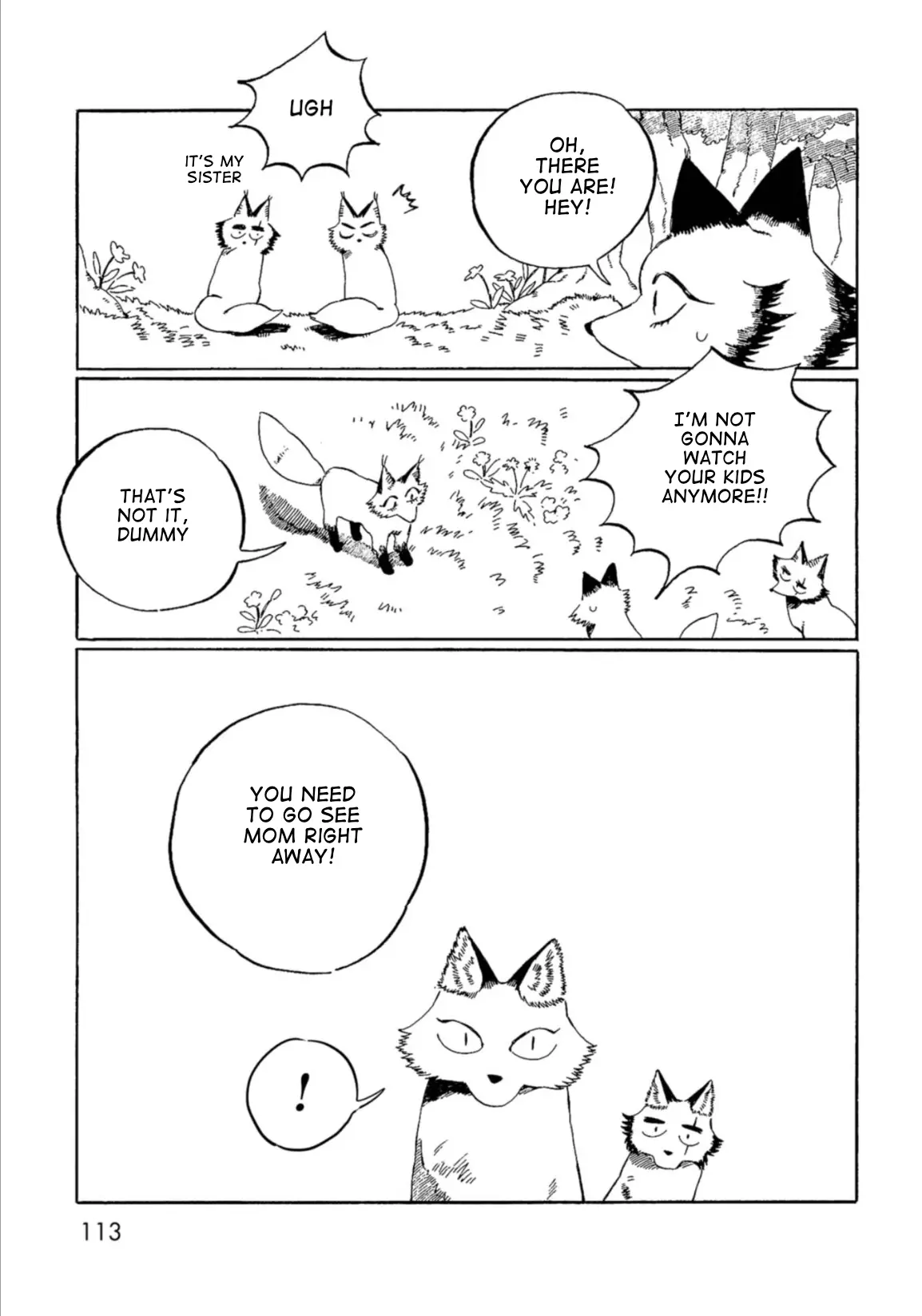 Kegawa To Nakami - Vol.1 Chapter 8: The Fox Visits Home