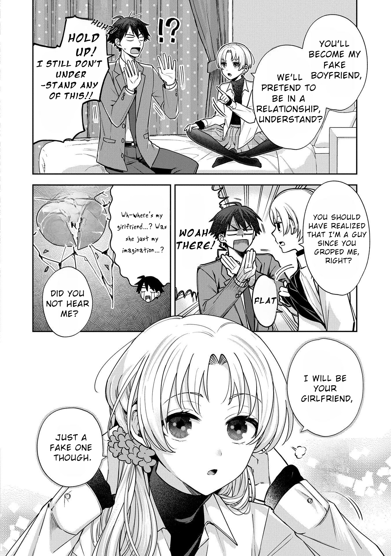 Inaho-Kun Wa Nise Kanojo No Hazu Na No Ni - Chapter 2: Ch. 2