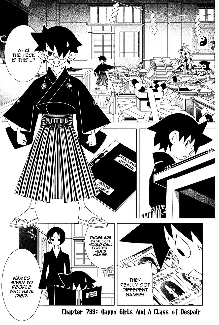 Sayonara Zetsubou Sensei - Chapter 299