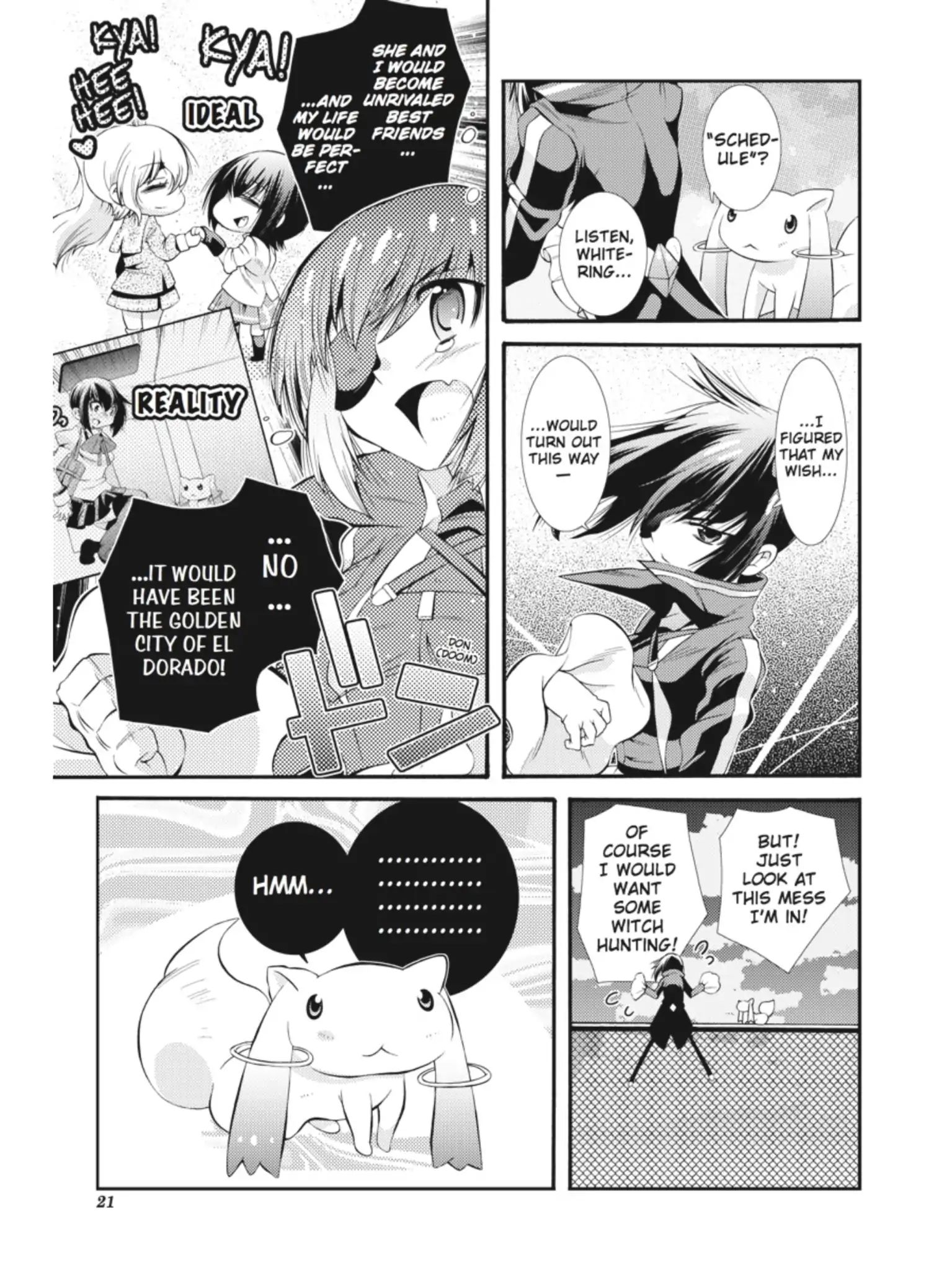 Puella Magi Oriko Magica: Extra Story - Chapter 1: Noisy Citrin (Part 1)