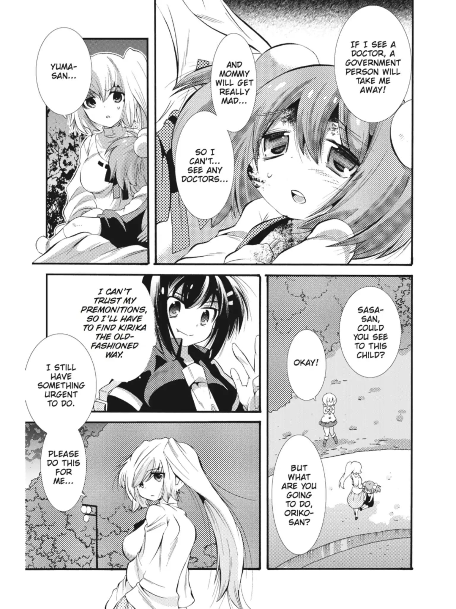 Puella Magi Oriko Magica: Extra Story - Chapter 4: Symmetry Diamond (Part 2)