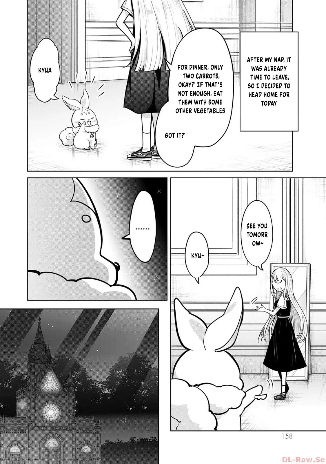 Isekai De Seijo Ni Natta Watashi, Genjitsu Sekai Demo Seijo Cheat De Kanzen Shouri! - Vol.2 Chapter 8.5: [Bonus] The Saintess And Bunny's Diet Strategy