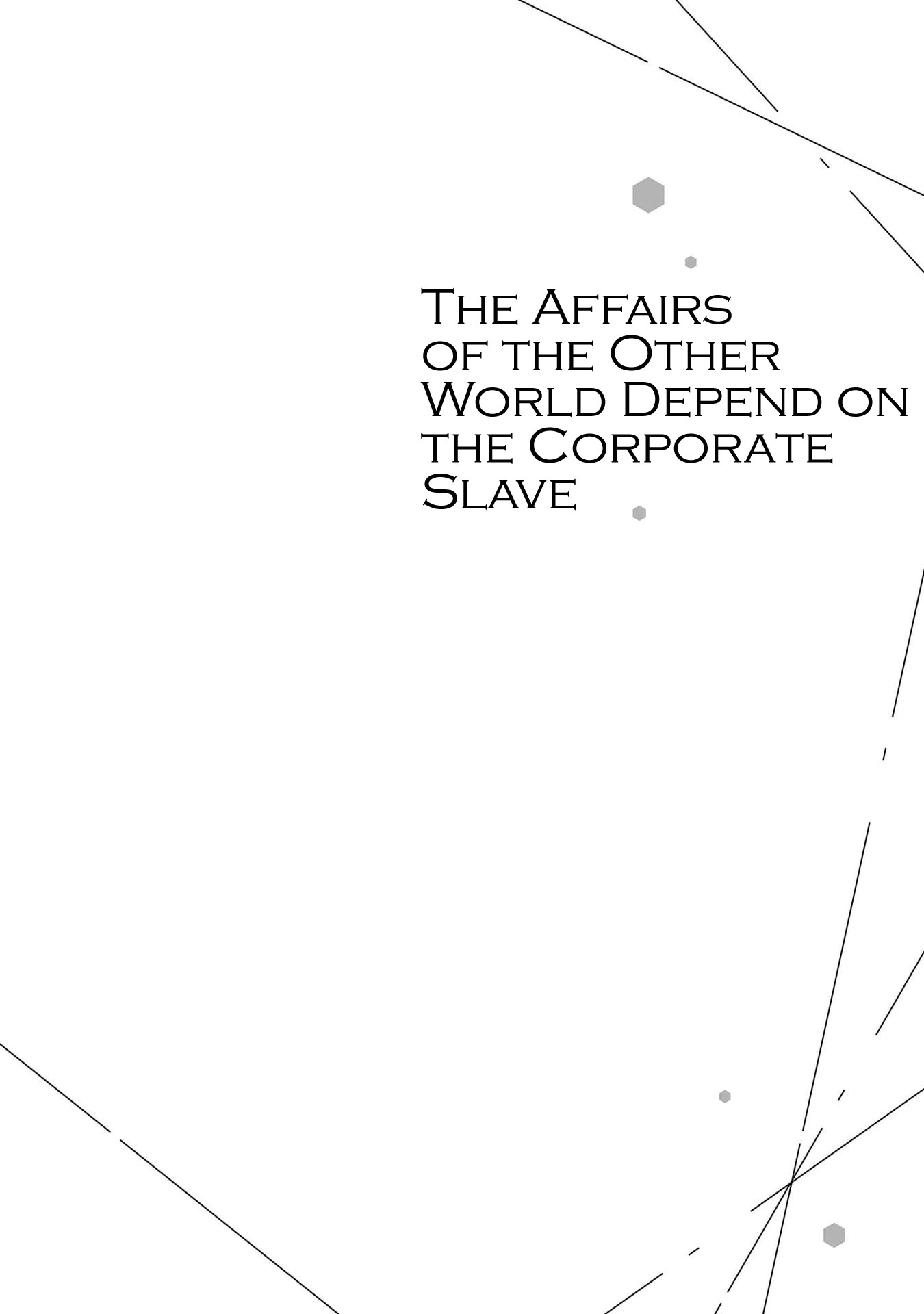 The Affairs Of The Other World Depend On The Corporate Slave - Vol.1 Chapter 3