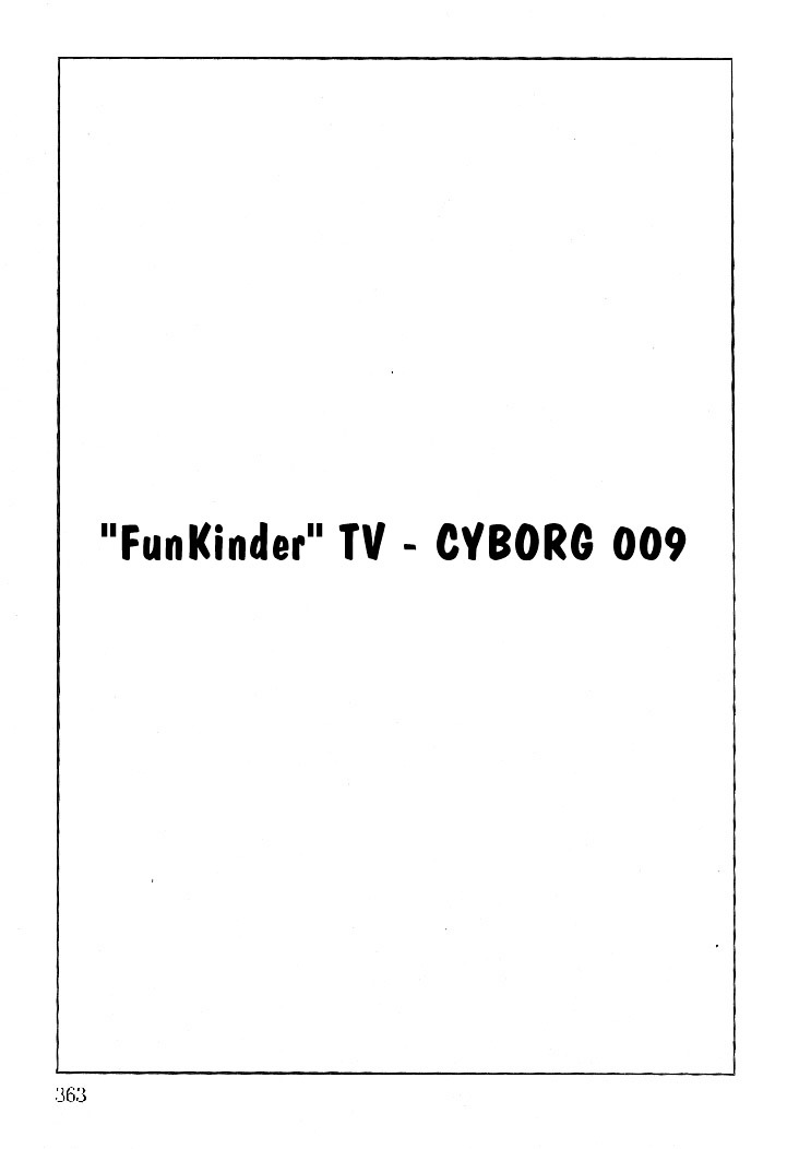 Cyborg 009 - Gold-Hen - Vol.1 Chapter 9 : Funkinder Tv: Cyborg 009