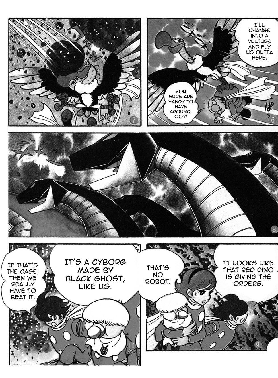 Cyborg 009 - Gold-Hen - Vol.1 Chapter 9 : Funkinder Tv: Cyborg 009