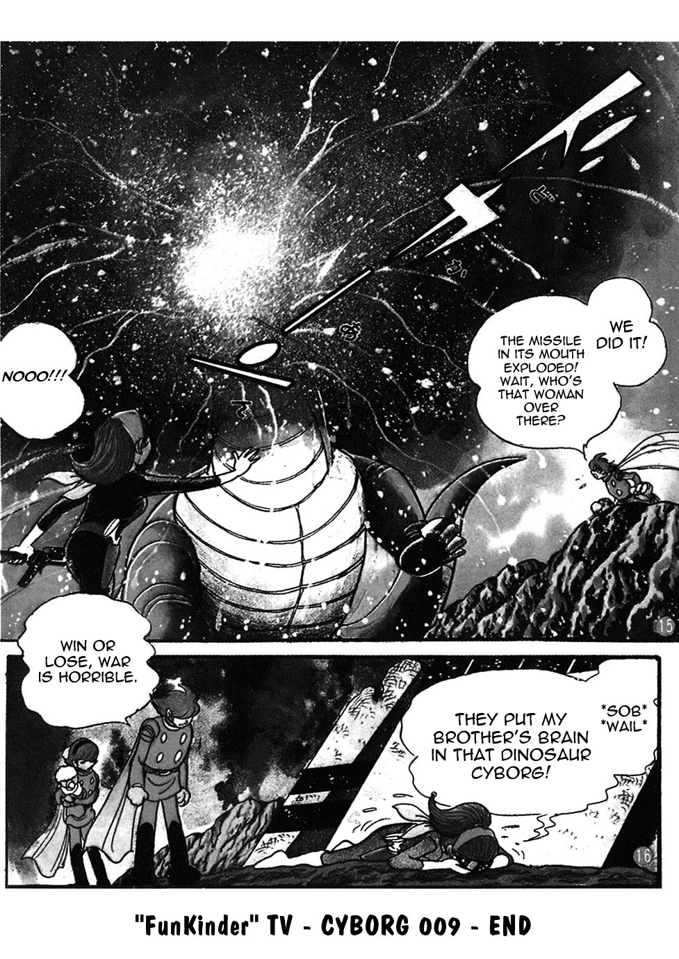 Cyborg 009 - Gold-Hen - Vol.1 Chapter 9 : Funkinder Tv: Cyborg 009