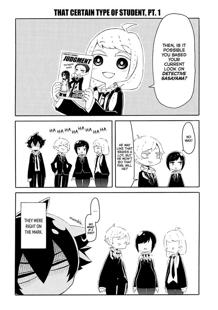 Gakuen Psycho-Pass - Vol.2 Chapter 14 : Kougami Shinya And His Former Colleagues