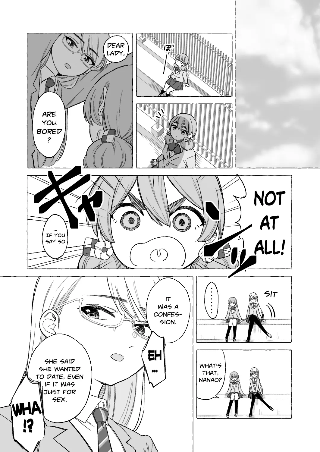 Iinchou To M-Ko No Yuri - Chapter 17