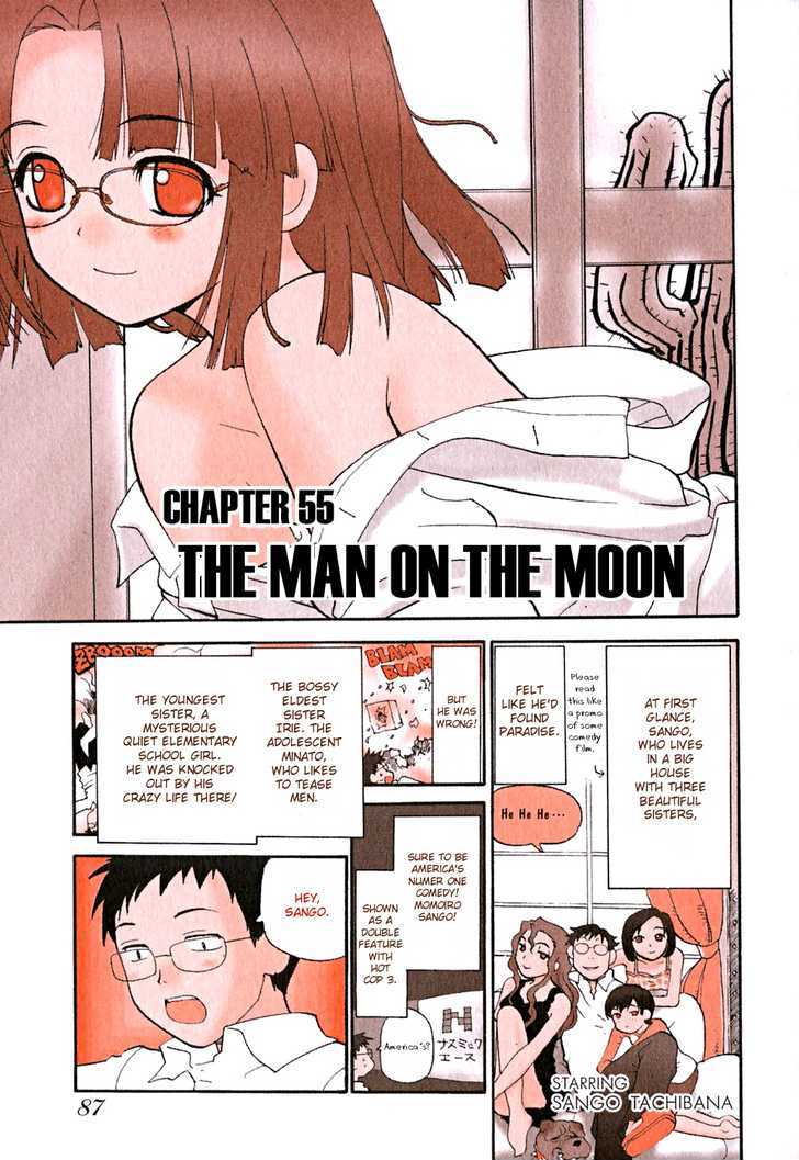 Momoiro Sango - Vol.5 Chapter 55 : The Man On The Moon