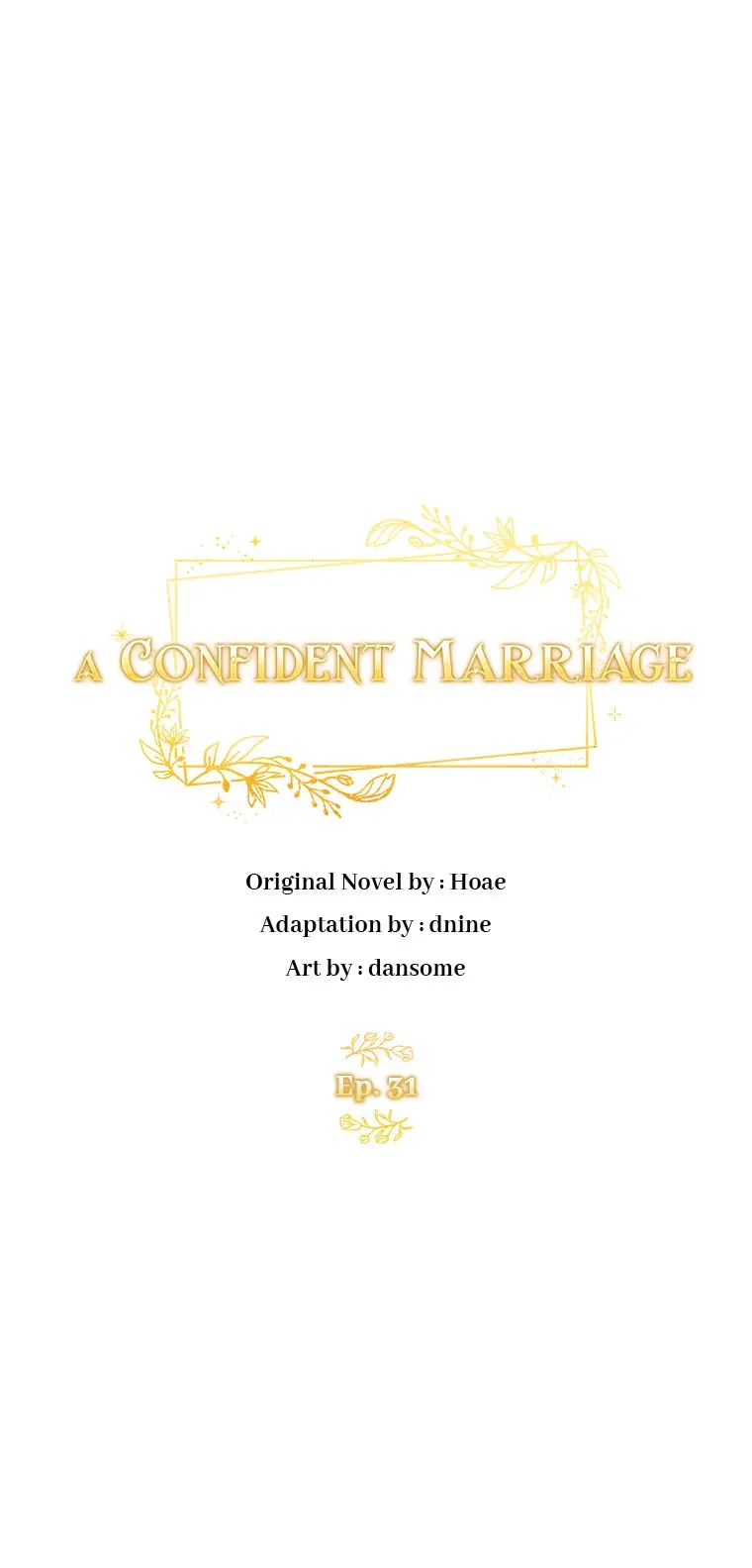 A Confident Marriage - Chapter 31