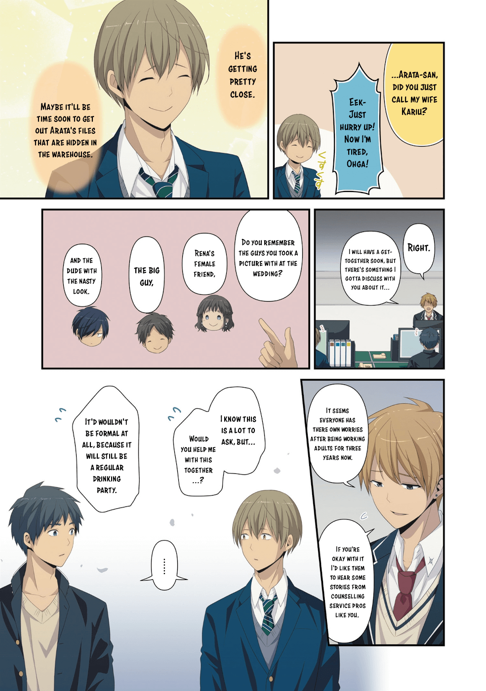 Relife - Chapter 222.5: Volume 15 Extras (Epilogue &Amp; Prologue)