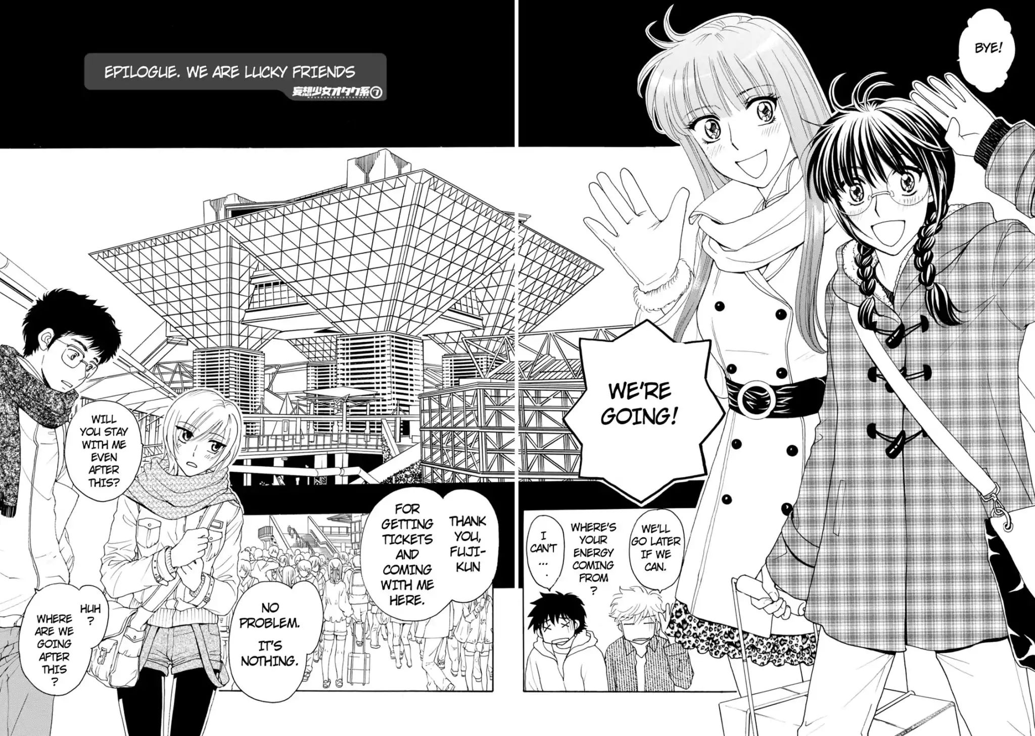 Mousou Shoujo Otakukei - Vol.7 Chapter 51: We Are Lucky Friends