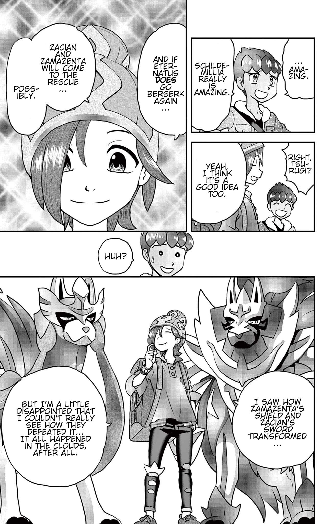 Pokémon Special Sword And Shield - Vol.7 Chapter 43: A Warm Farewell To Galar!!