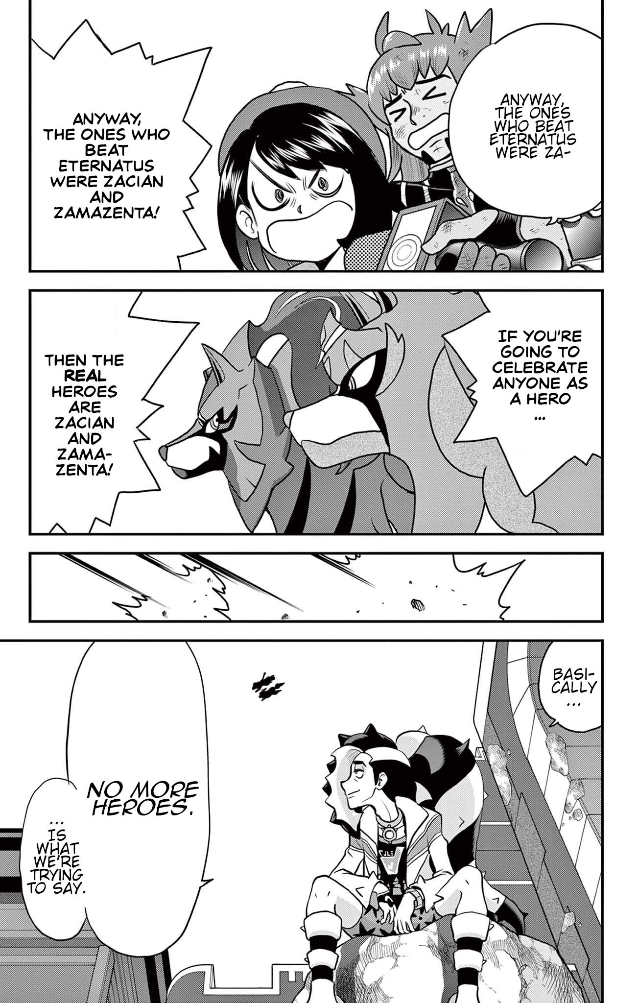 Pokémon Special Sword And Shield - Vol.7 Chapter 43: A Warm Farewell To Galar!!