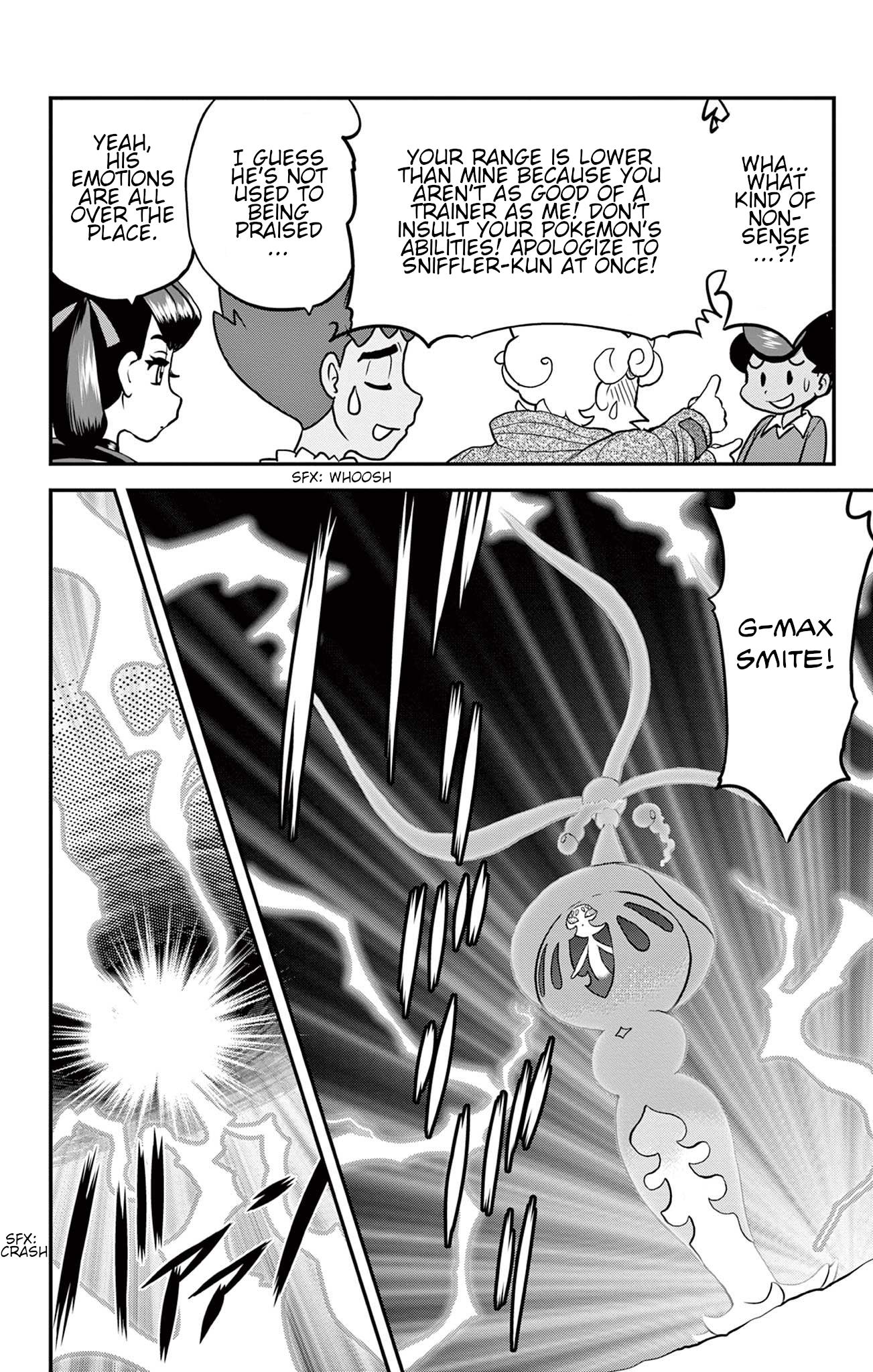 Pokémon Special Sword And Shield - Vol.7 Chapter 42: The Great Triple Threat!!