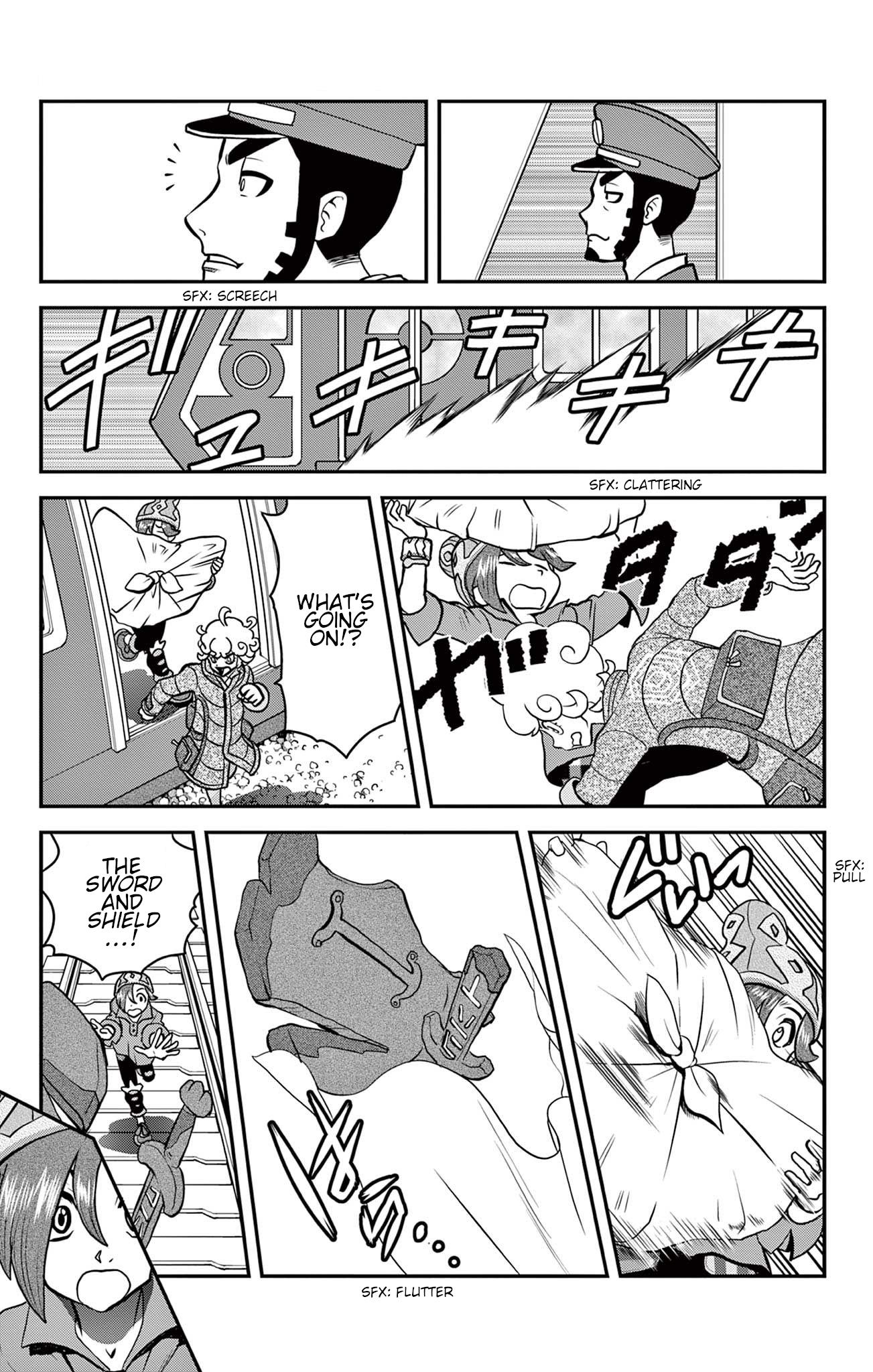 Pokémon Special Sword And Shield - Vol.7 Chapter 41: Bash Bash! The Strongest Form.