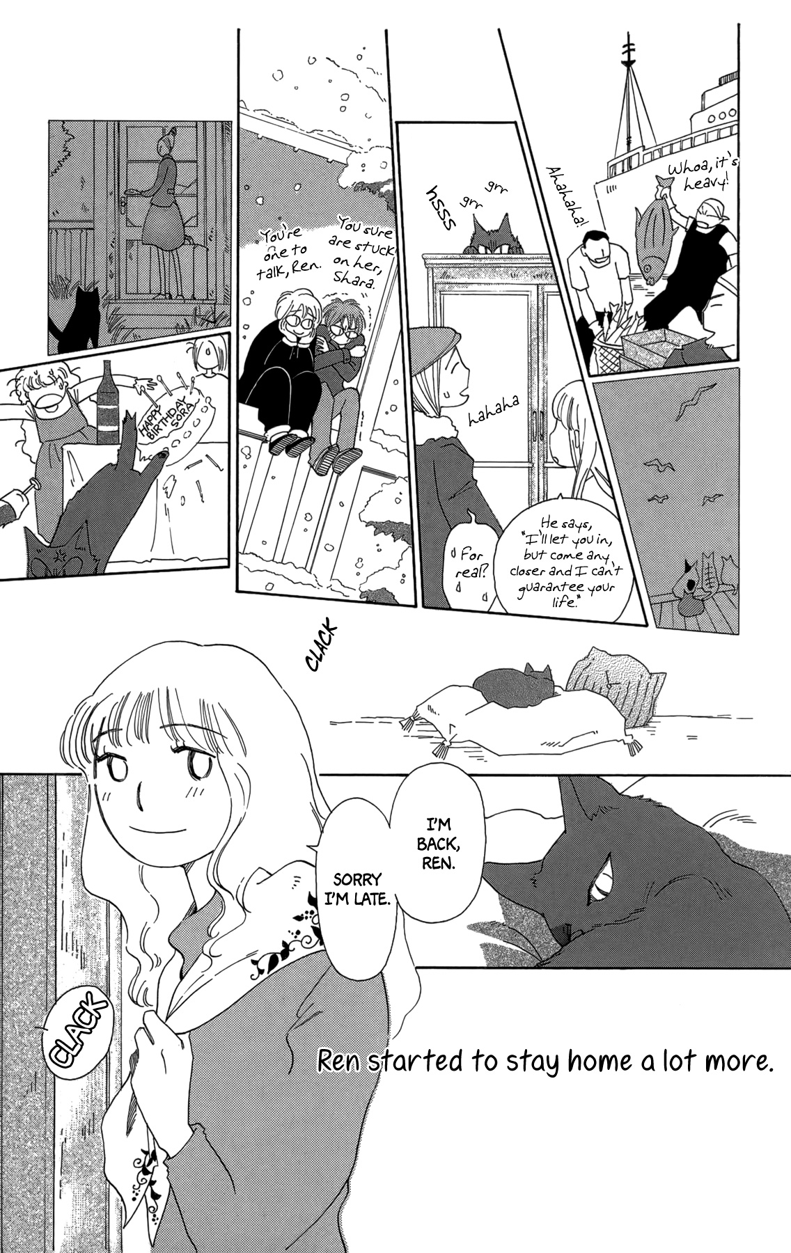 Minato Machi Neko Machi - Vol.3 Chapter 18: The Day A Cat Doesn't Come Home