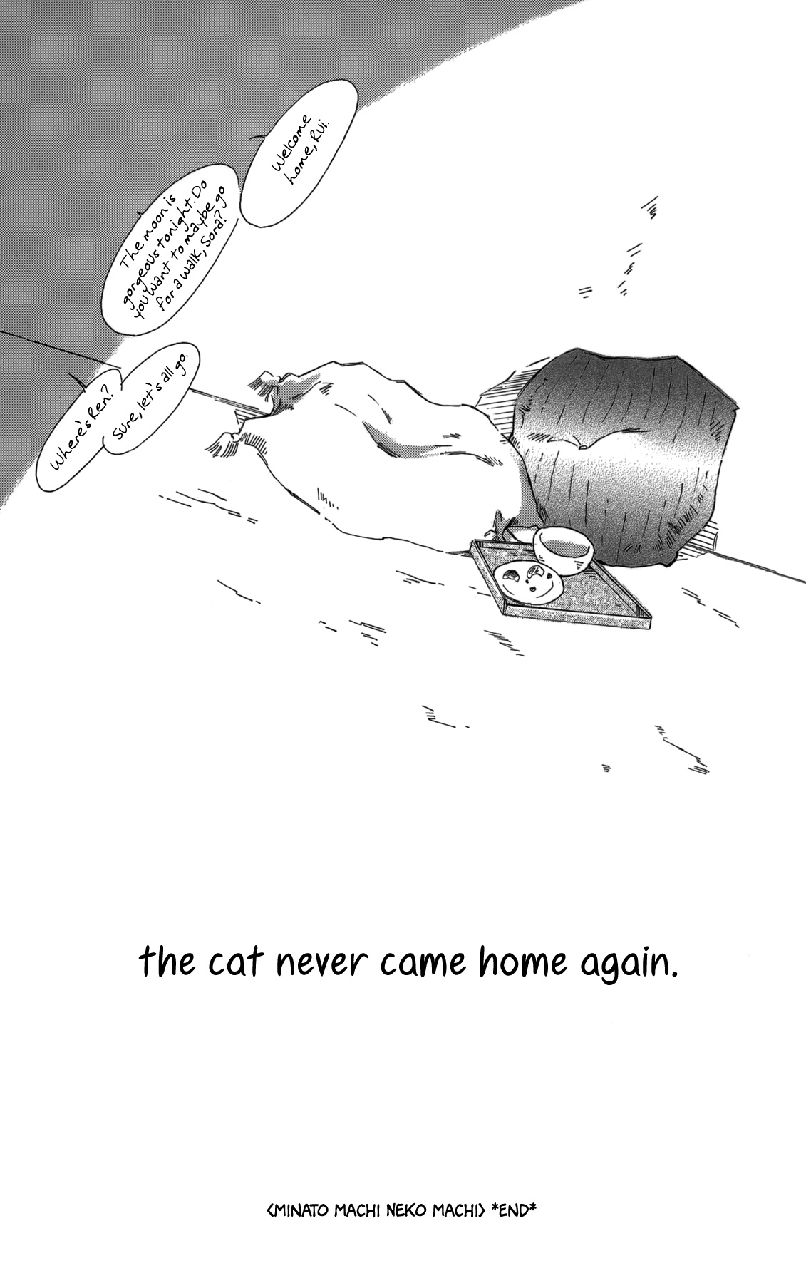 Minato Machi Neko Machi - Vol.3 Chapter 18: The Day A Cat Doesn't Come Home