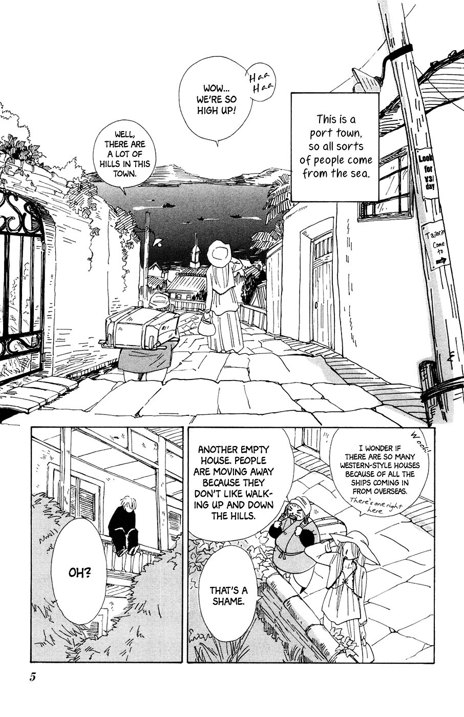 Minato Machi Neko Machi - Vol.1 Chapter 1 : Port Town Cat Town