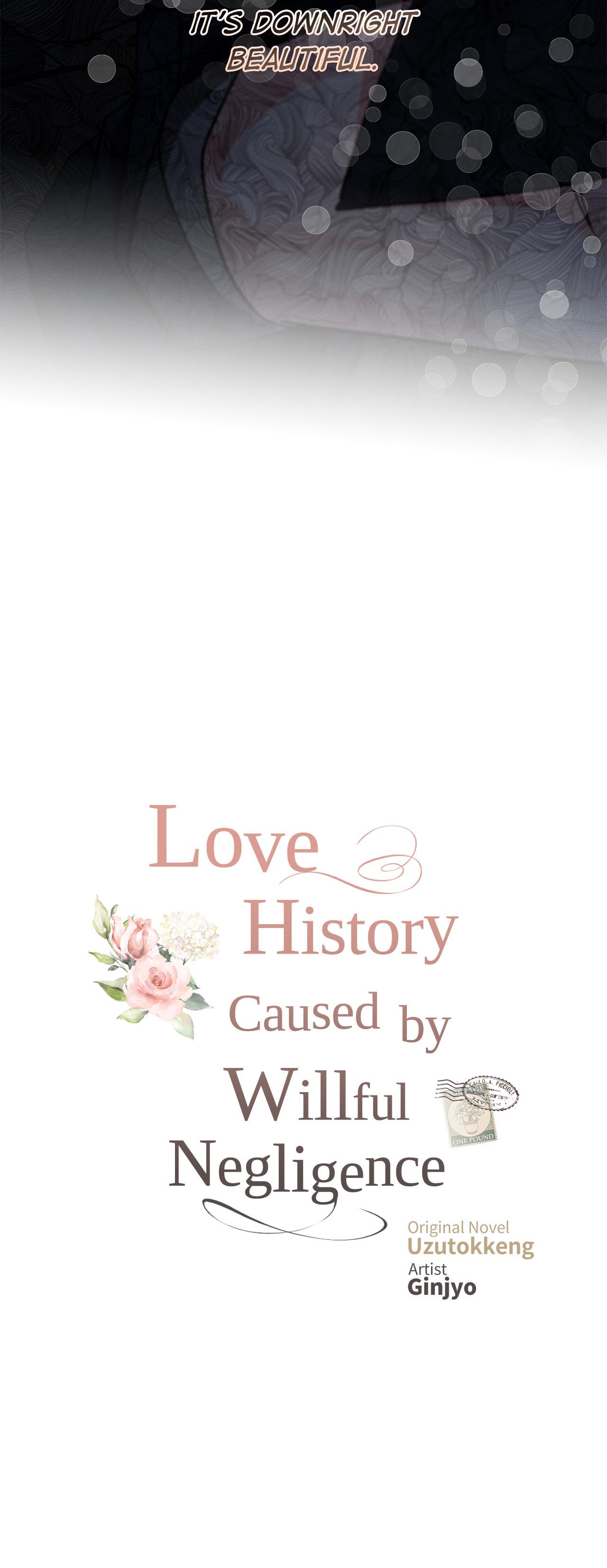 Love History Caused By Willful Negligence - Chapter 74