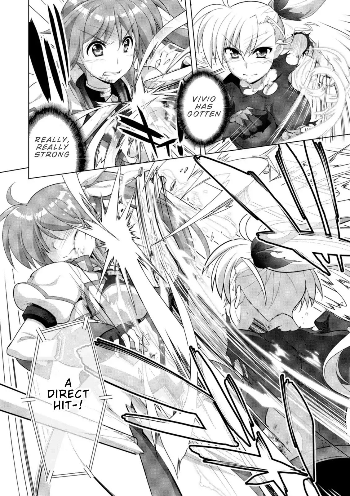 Mahou Shoujo Lyrical Nanoha Vivid - Chapter 98: Rainbow Flash