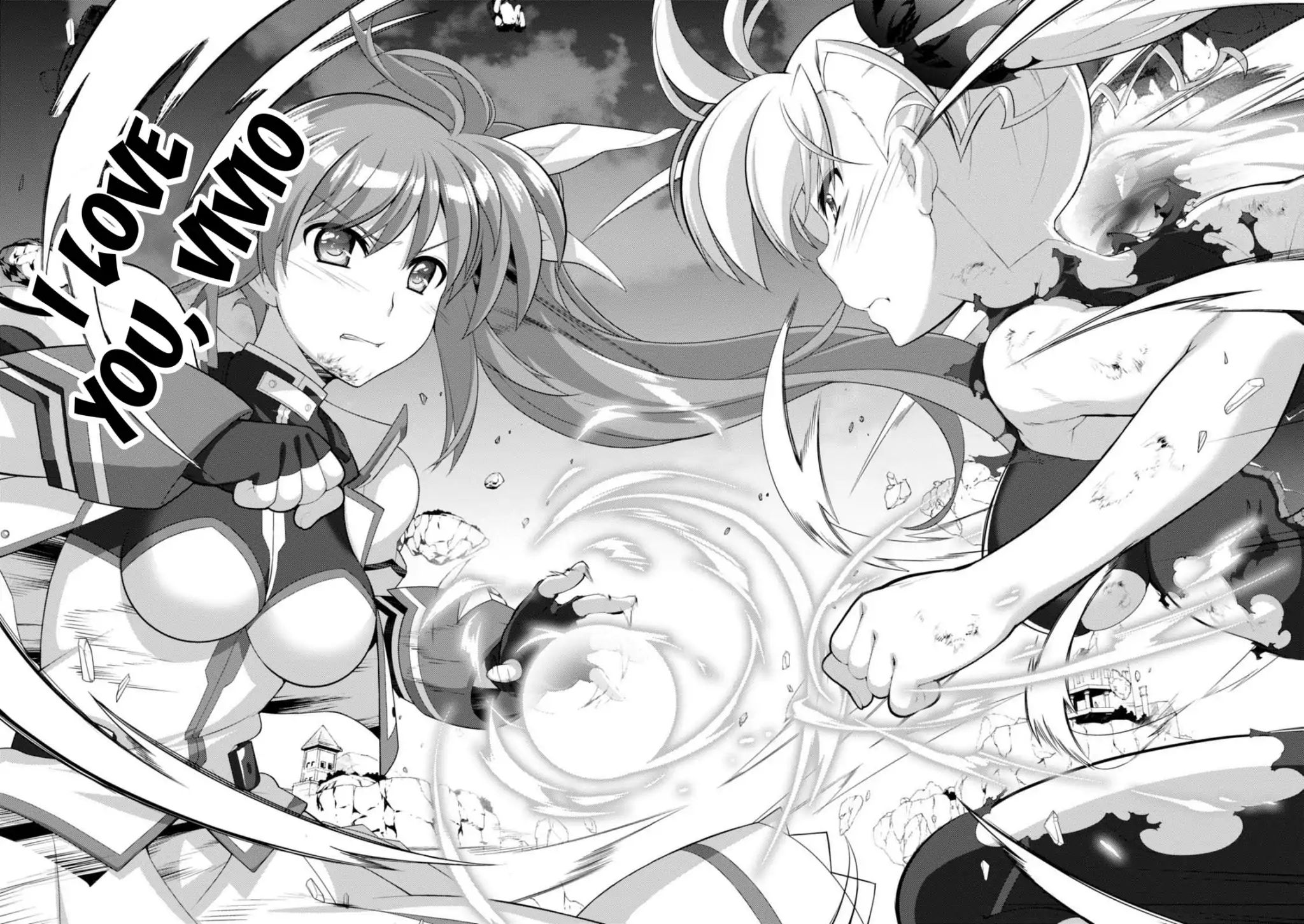 Mahou Shoujo Lyrical Nanoha Vivid - Chapter 98: Rainbow Flash