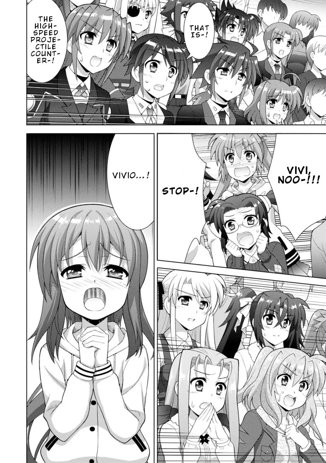 Mahou Shoujo Lyrical Nanoha Vivid - Chapter 98: Rainbow Flash