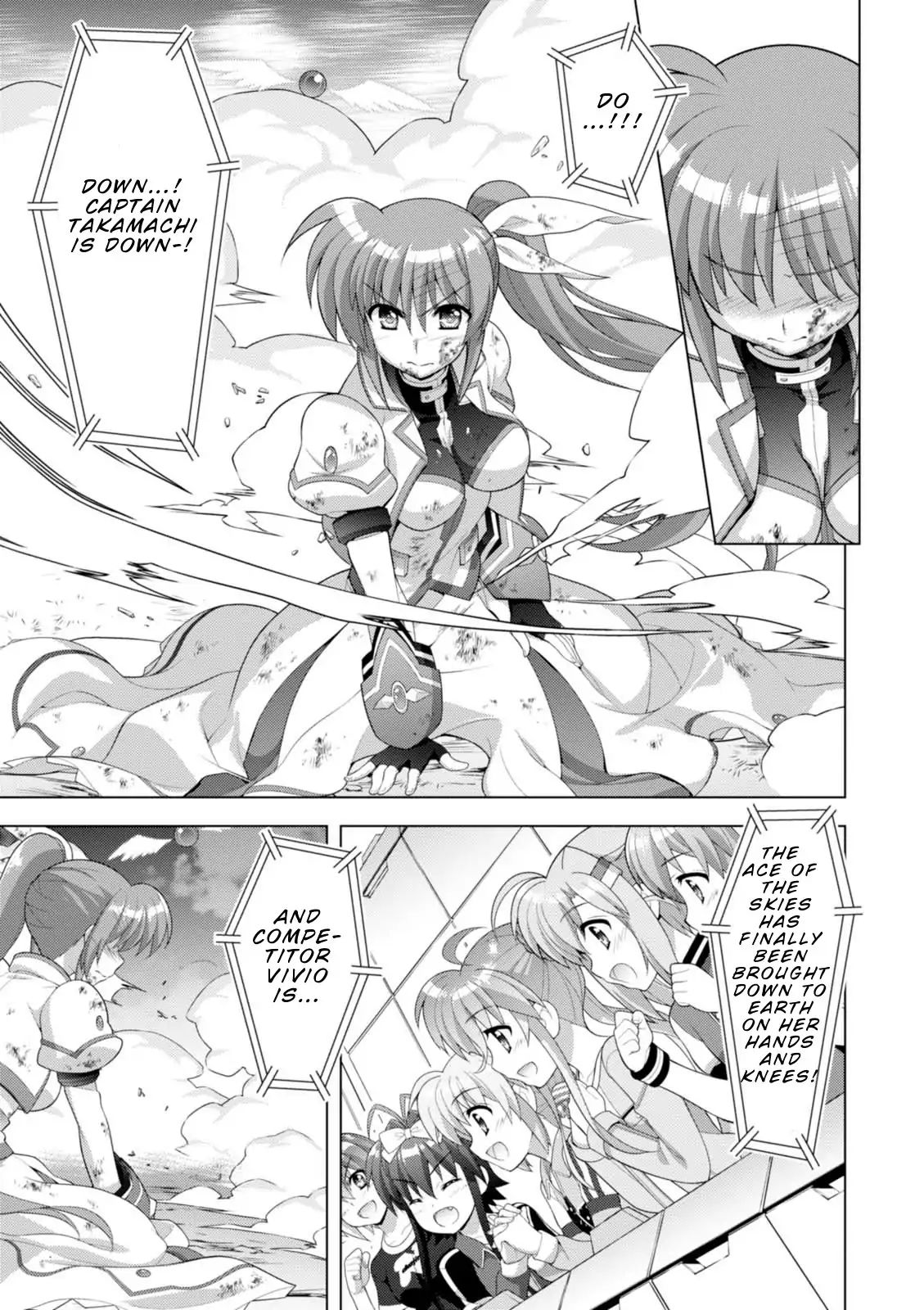 Mahou Shoujo Lyrical Nanoha Vivid - Chapter 98: Rainbow Flash